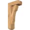 Ekena Millwork Olympic Craftsman Smooth Bracket w/ Offset Brace, Western Red Cedar, 5 1/2"W x 14"D x 26"H BKT0604X14X26OLY04SWR - alternate 1
